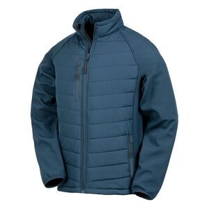 Result Womens/Ladies Compass Soft Shell Jacket / Navy